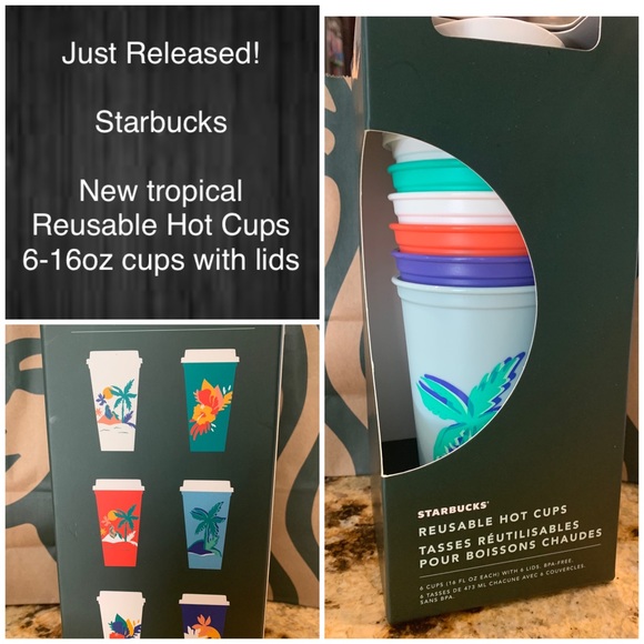 Starbucks Kitchen Newly Releasedstarbucks Hot Cups Poshmark